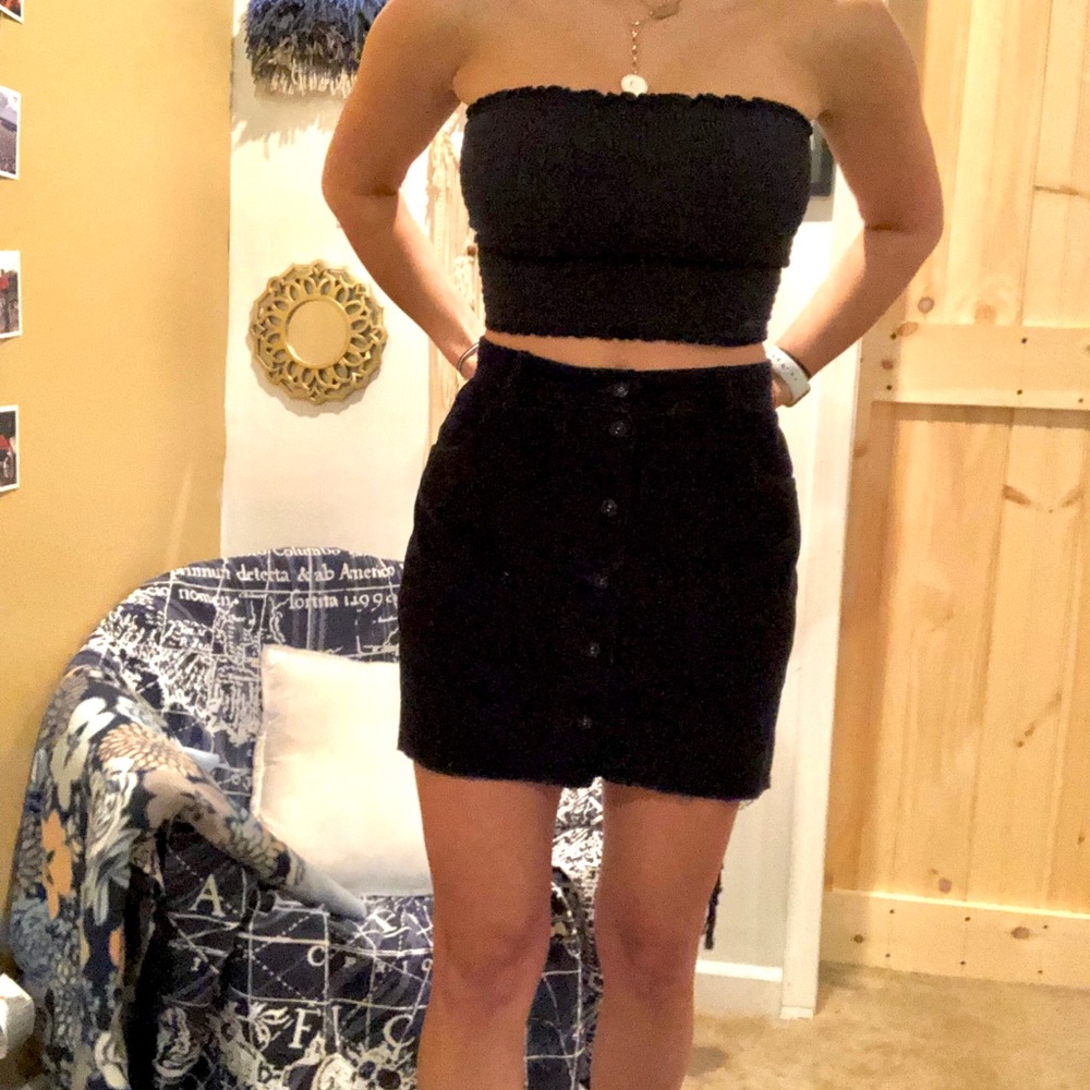 Corduroy skirt